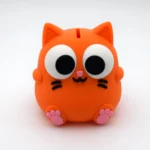 Касичка „Оранжева котка“ – 15 см